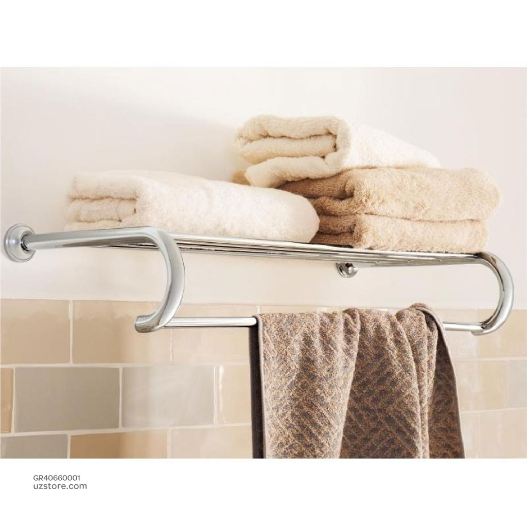GROHE Essentials Authentic Multi-towel rack , 40660001 , chrome
