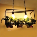 Black Hanging Light MD3027 L650*W200*H400