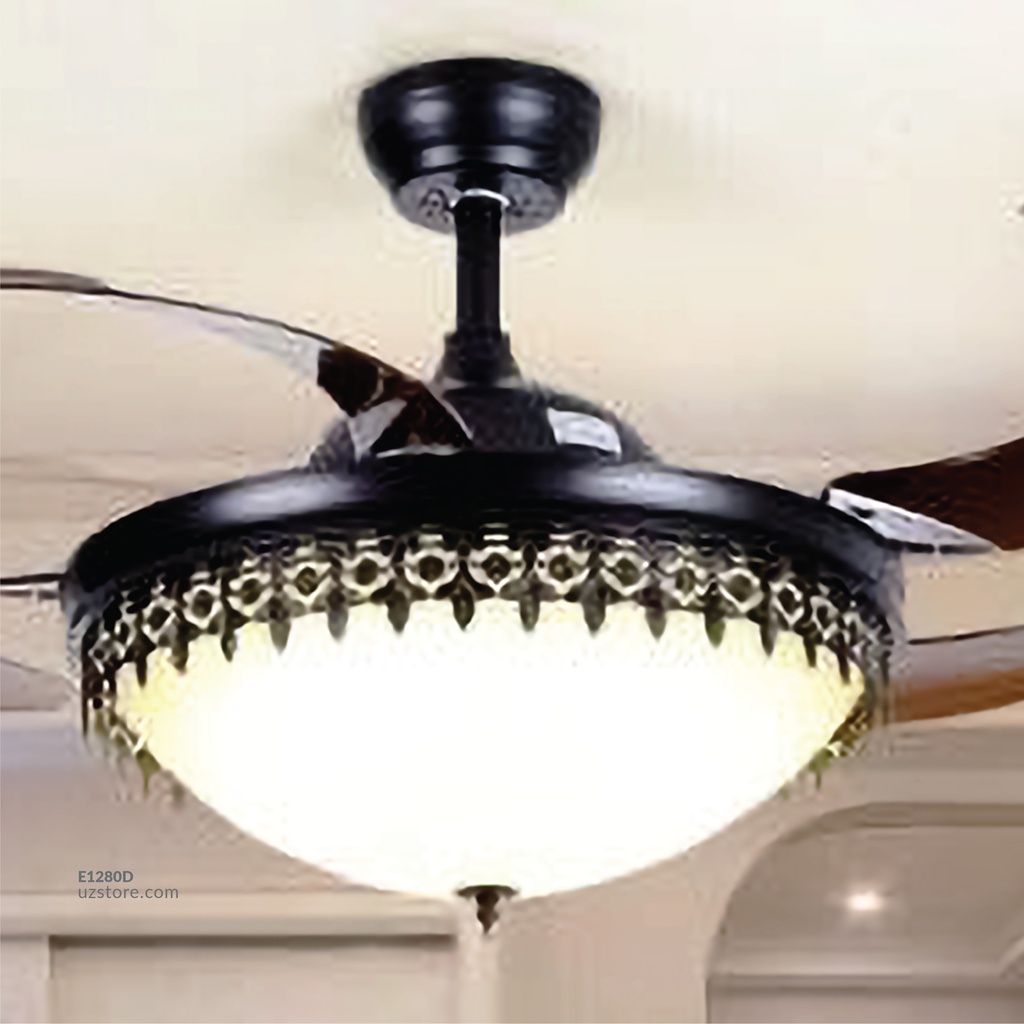 Decorative Fan With LED 3073-F42-3131