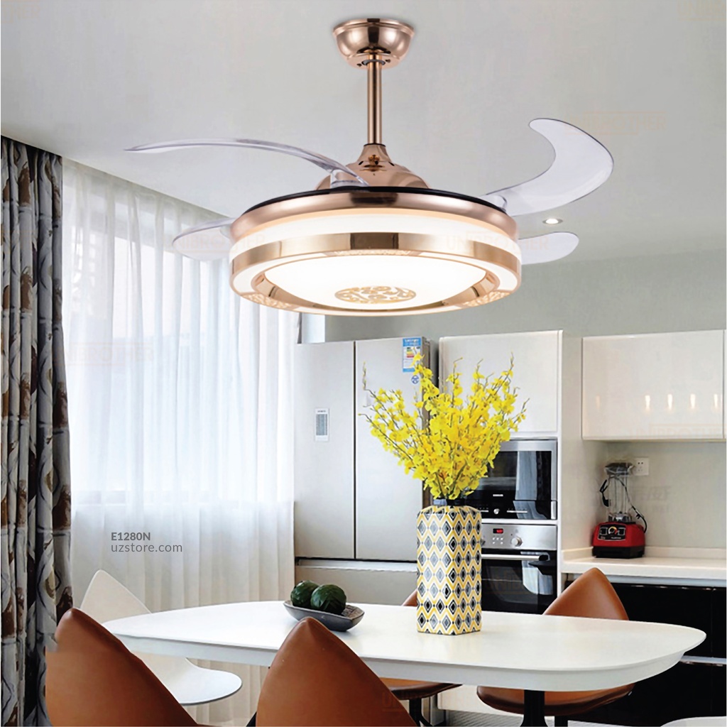 Decorative Fan With LED 3084- 215