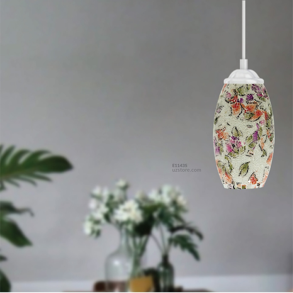 Celling Mosaic Glass Light