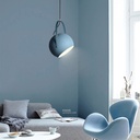 Hanging Light E27 7507-200 DARK BLUE