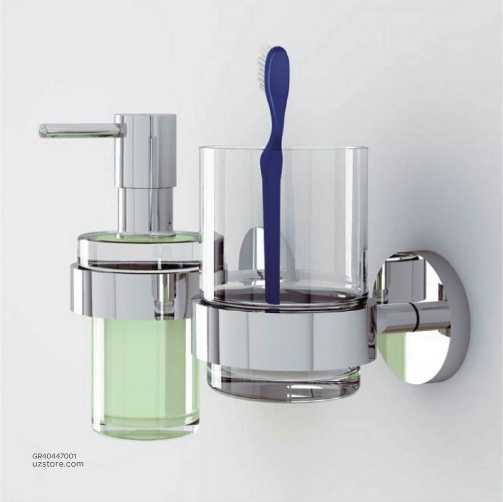 GROHE Essentials Glass w/holder 40447001