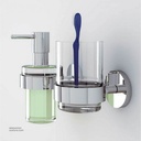 GROHE Essentials Glass w/holder 40447001