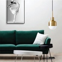 Hanging Light E27 GYP225 copper 