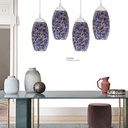 Celling Mosaic Glass light