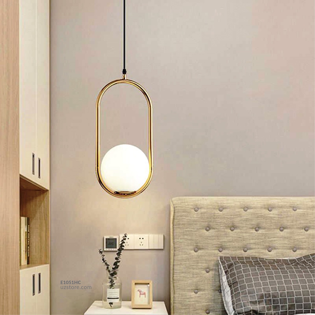 Hanging Light E27 YG023-C Small Gold 