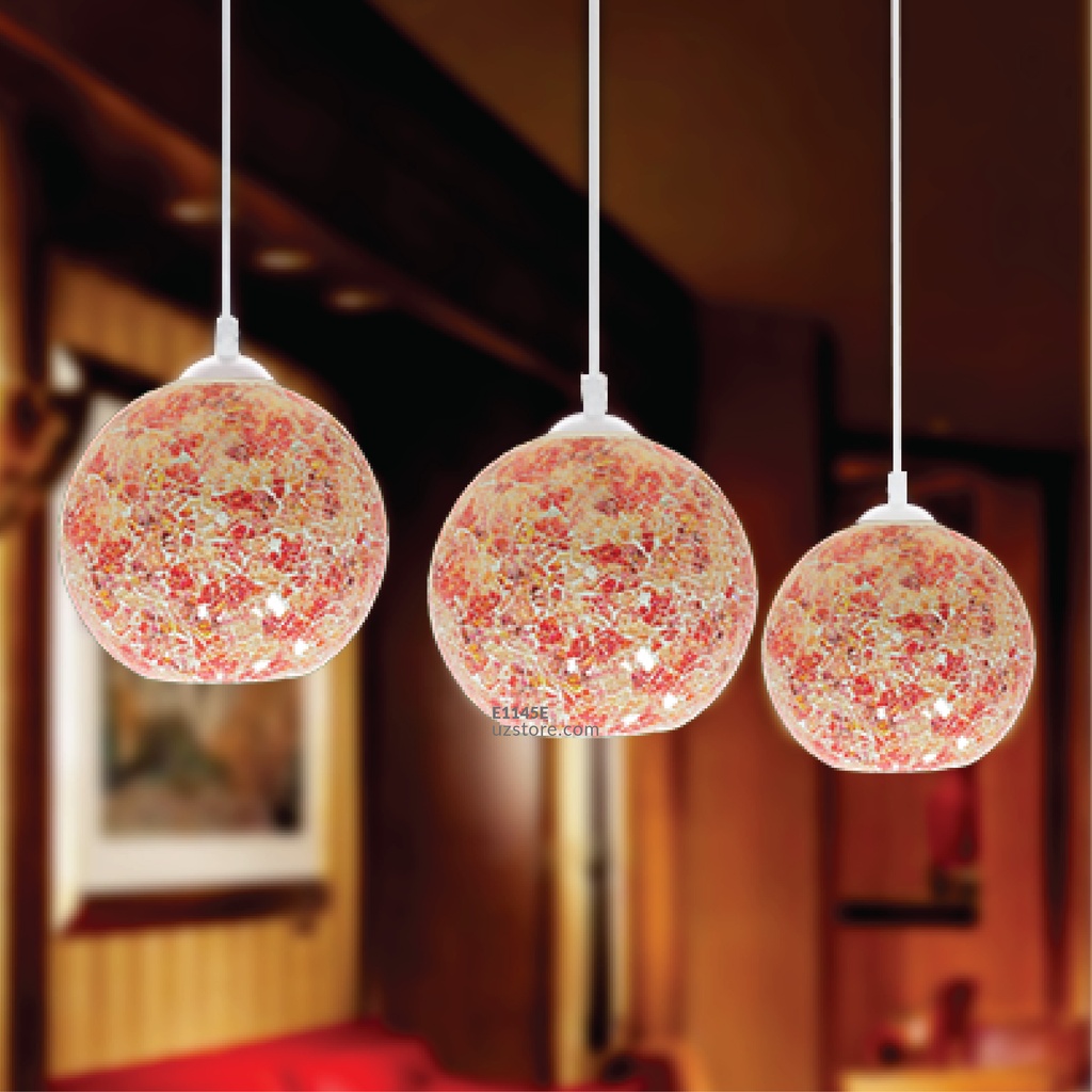 Celling Mosaic Glass Light