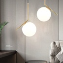 Hanging Light E27 YG023-A Small Gold 