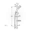 RAK6761005 1S Fizz Shower Set