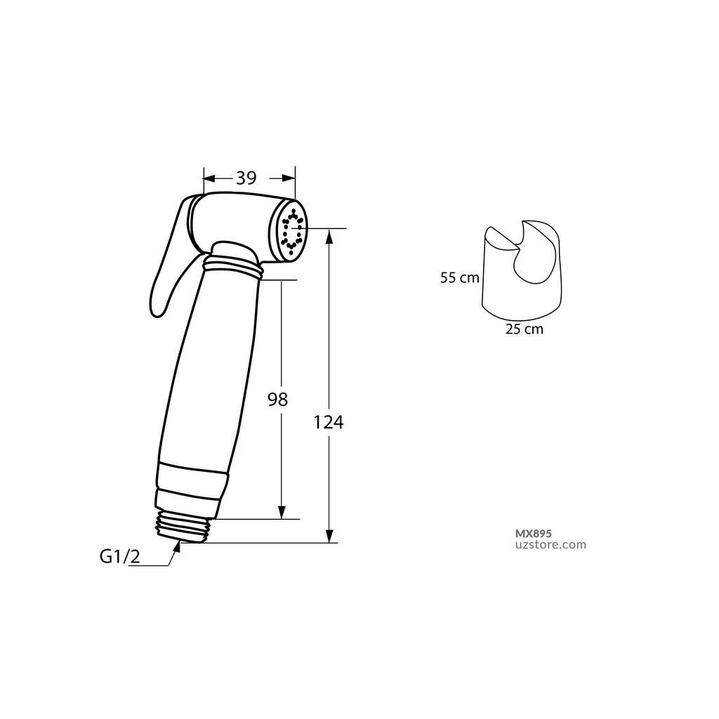 RAK ABS Shataff + Supreme hose 32003