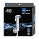 ABS CHROME SHATAFF WITH SUPREME HOSE AND WALL HOLDER RAK32007