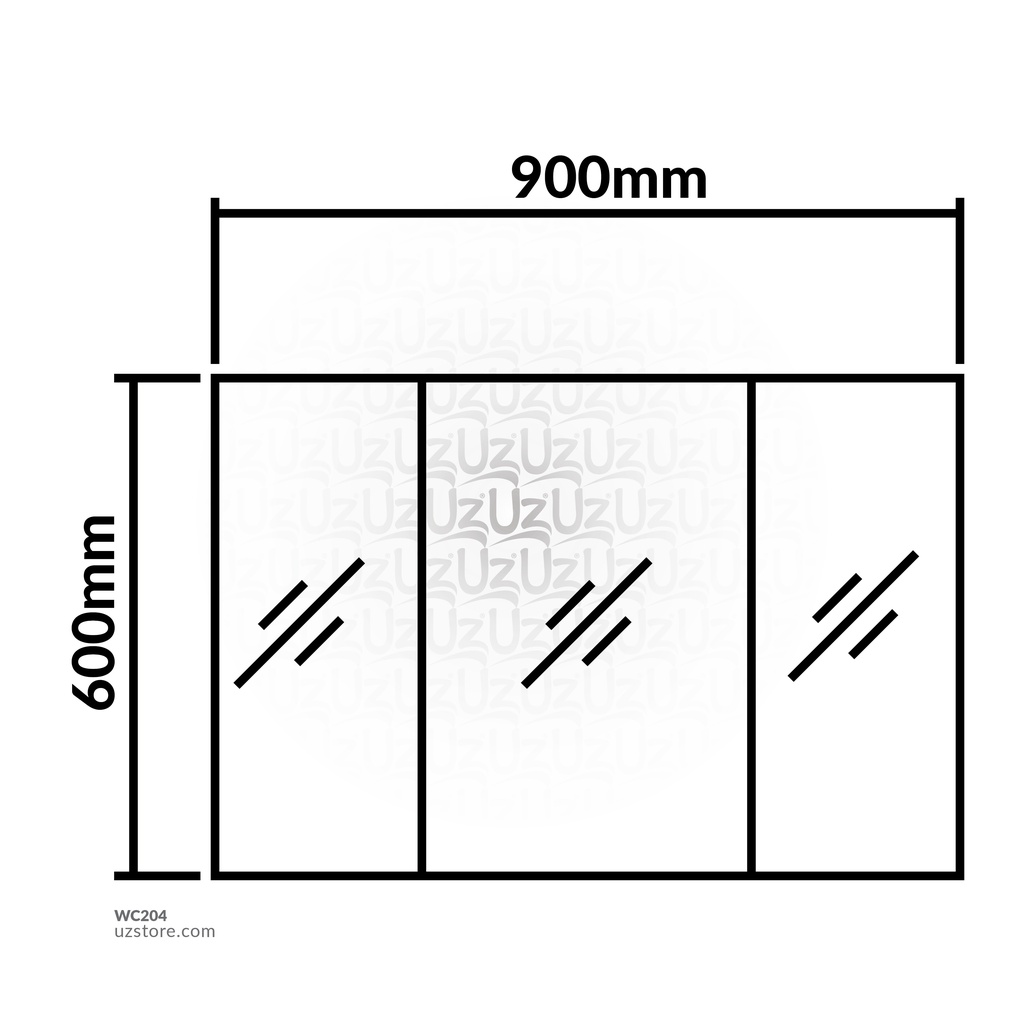 Plywood mirror cabinetASM-W660690*60*13.5