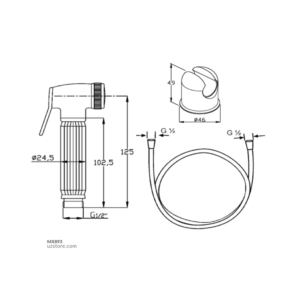 RAK Brass Shataff 32001