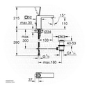 GROHE Eurocube Joy OHM basin M-Size 23657000
