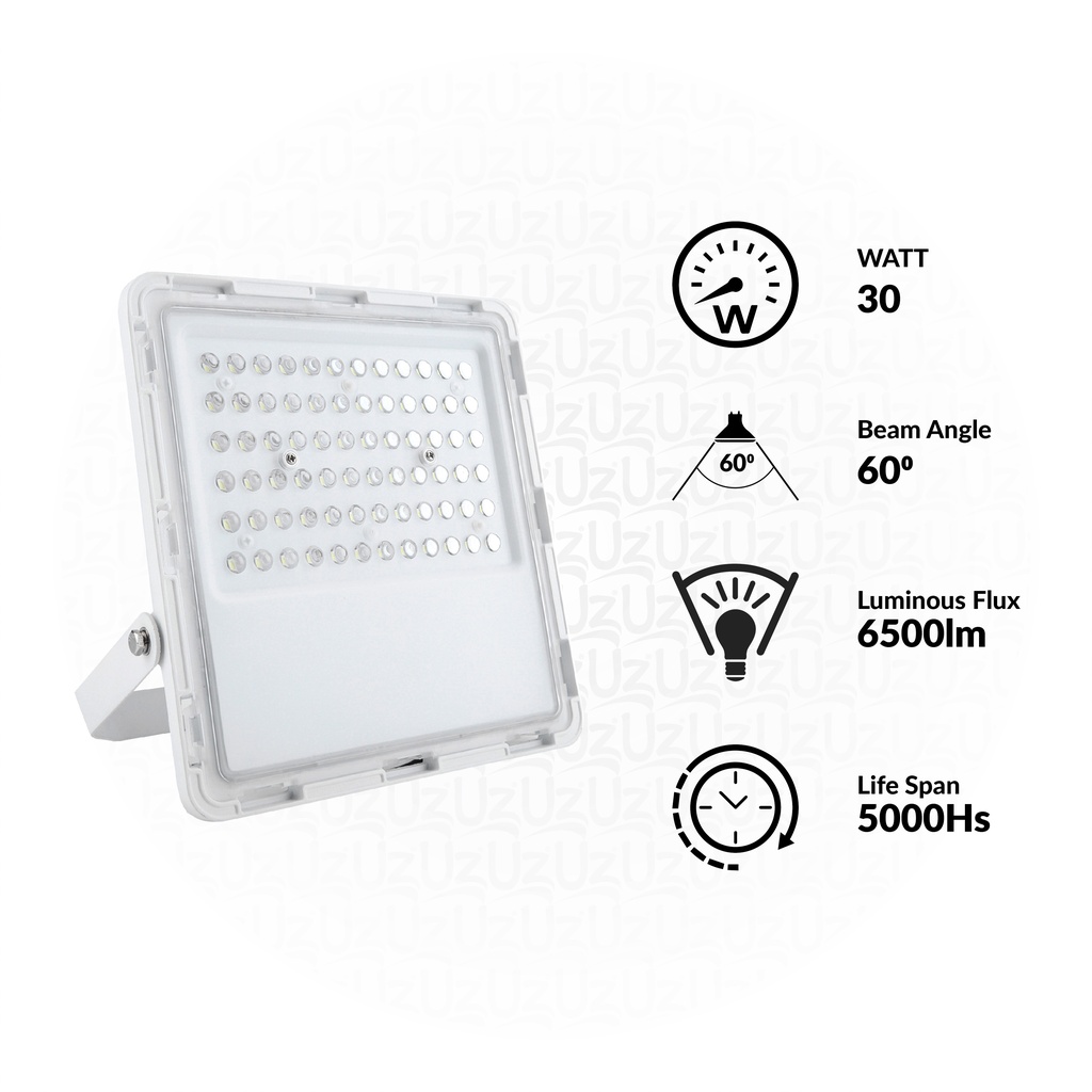 Flood light LED VR833-30W Daylight 40pcs SMD2835