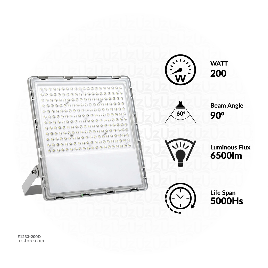 Flood light LED VR833-200W Daylight 240pcs SMD2835