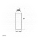 GROHE GROHE Blue Cleaning cartridge , 40434001 , chrome