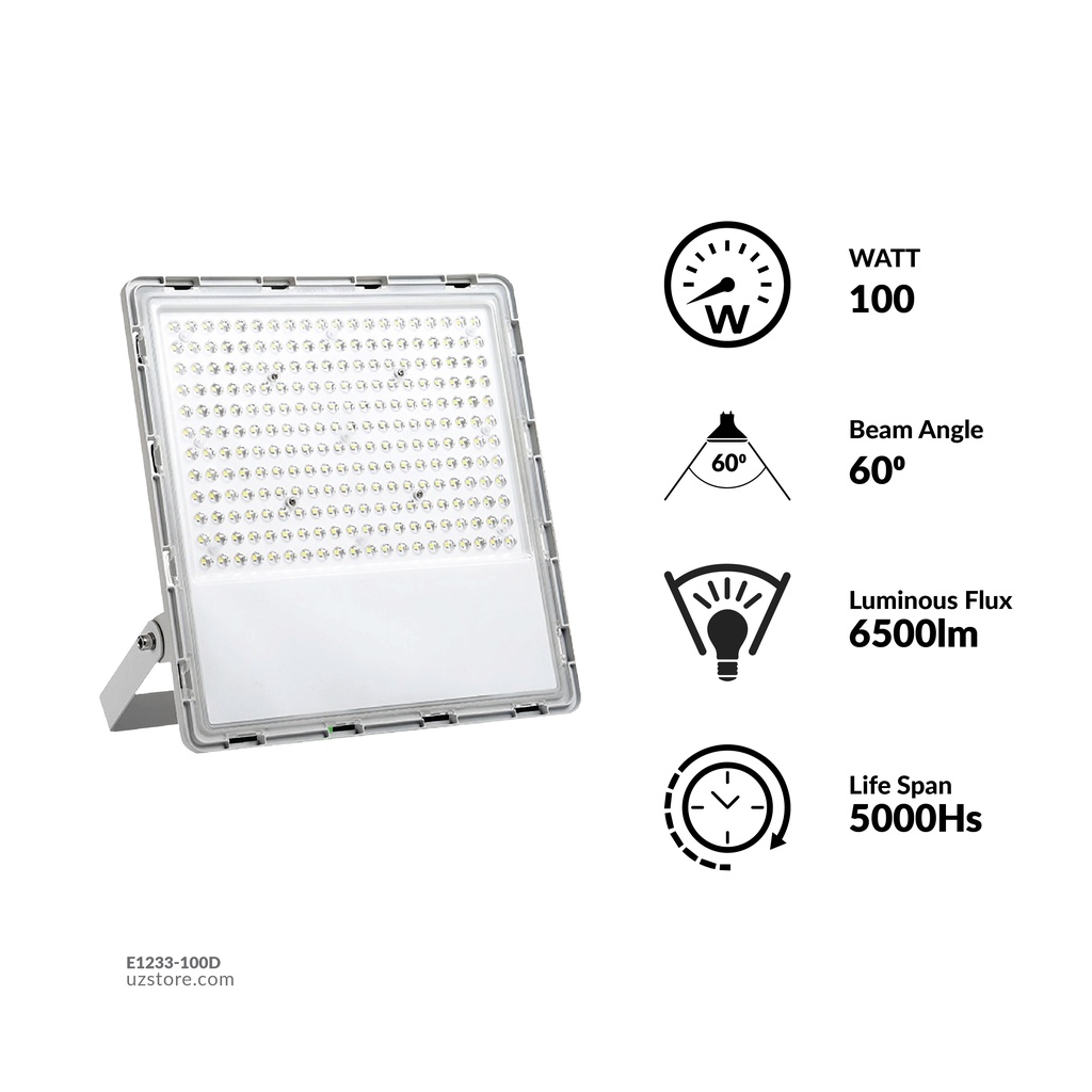 Flood light LED VR833-100W Daylight 120pcs SMD2835