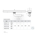 TRAMONTING SS Gating Slim 0.6m TR 94535/106