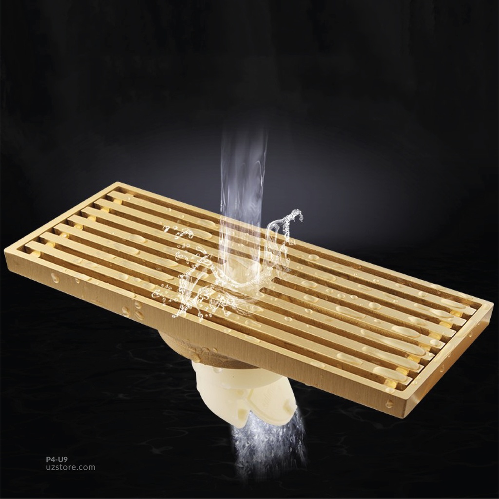 Archaize Color Brass Floor Drain 9871ALC 9*14