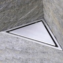 Steel Floor Drain (Triangle) 2116 SUS304 17.5*17.5*23.5
