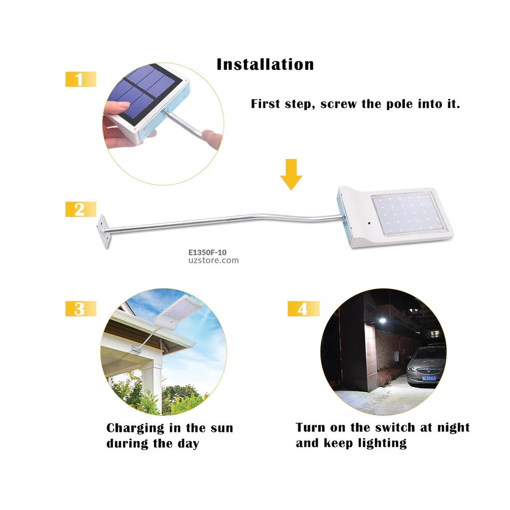 Solar Wall Flood Light 20 w