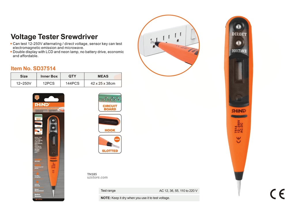 Shind - TY-0418 Digital Display Tester 37514