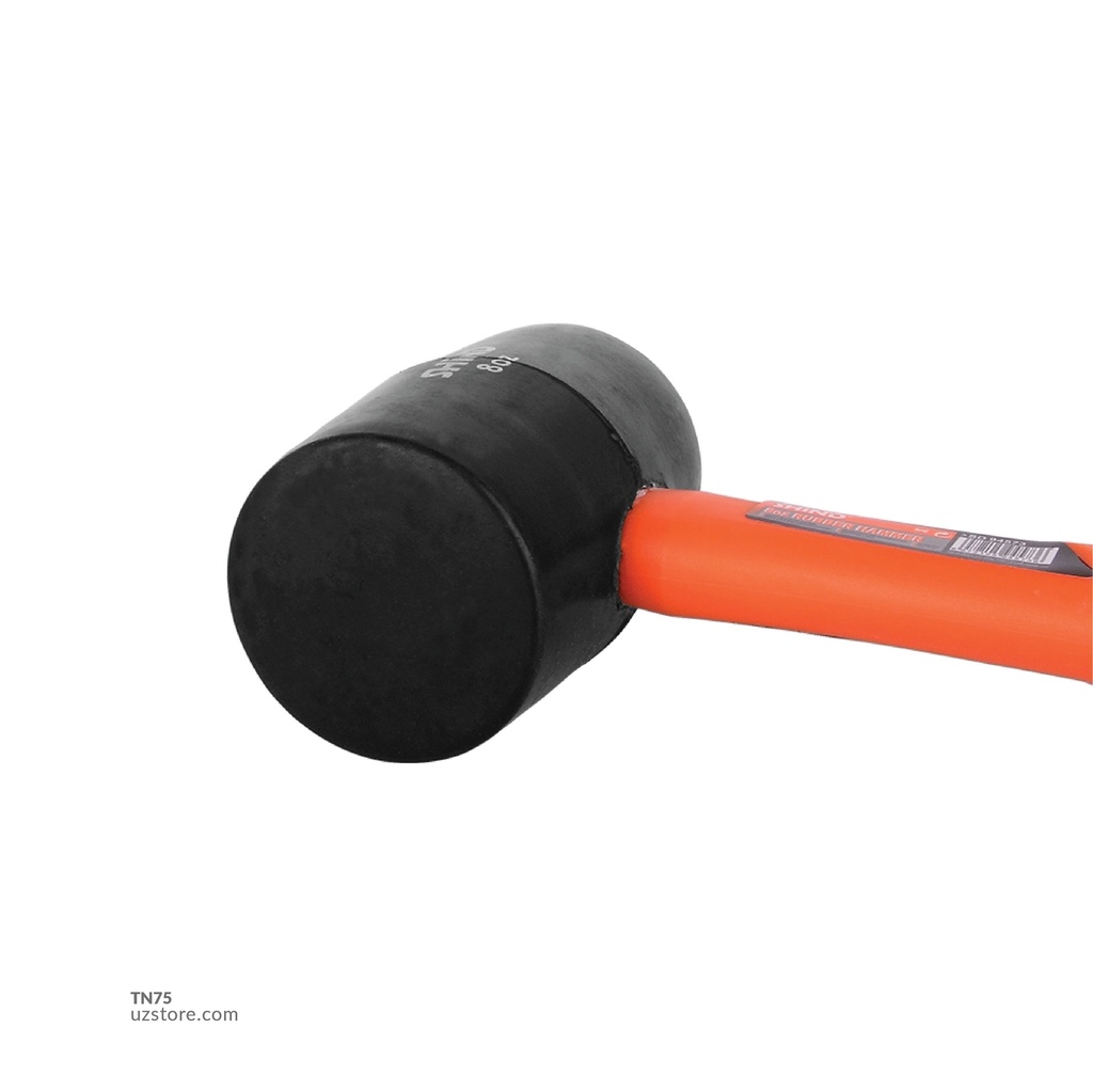 Shind - 8OZ rubber hammer with plastic handle 94573