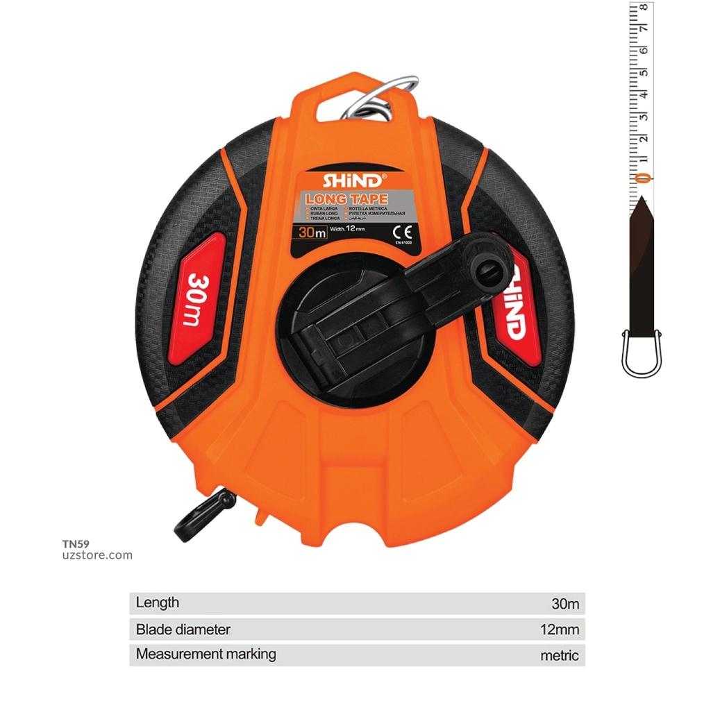 Shind - 30 meter tape 94522