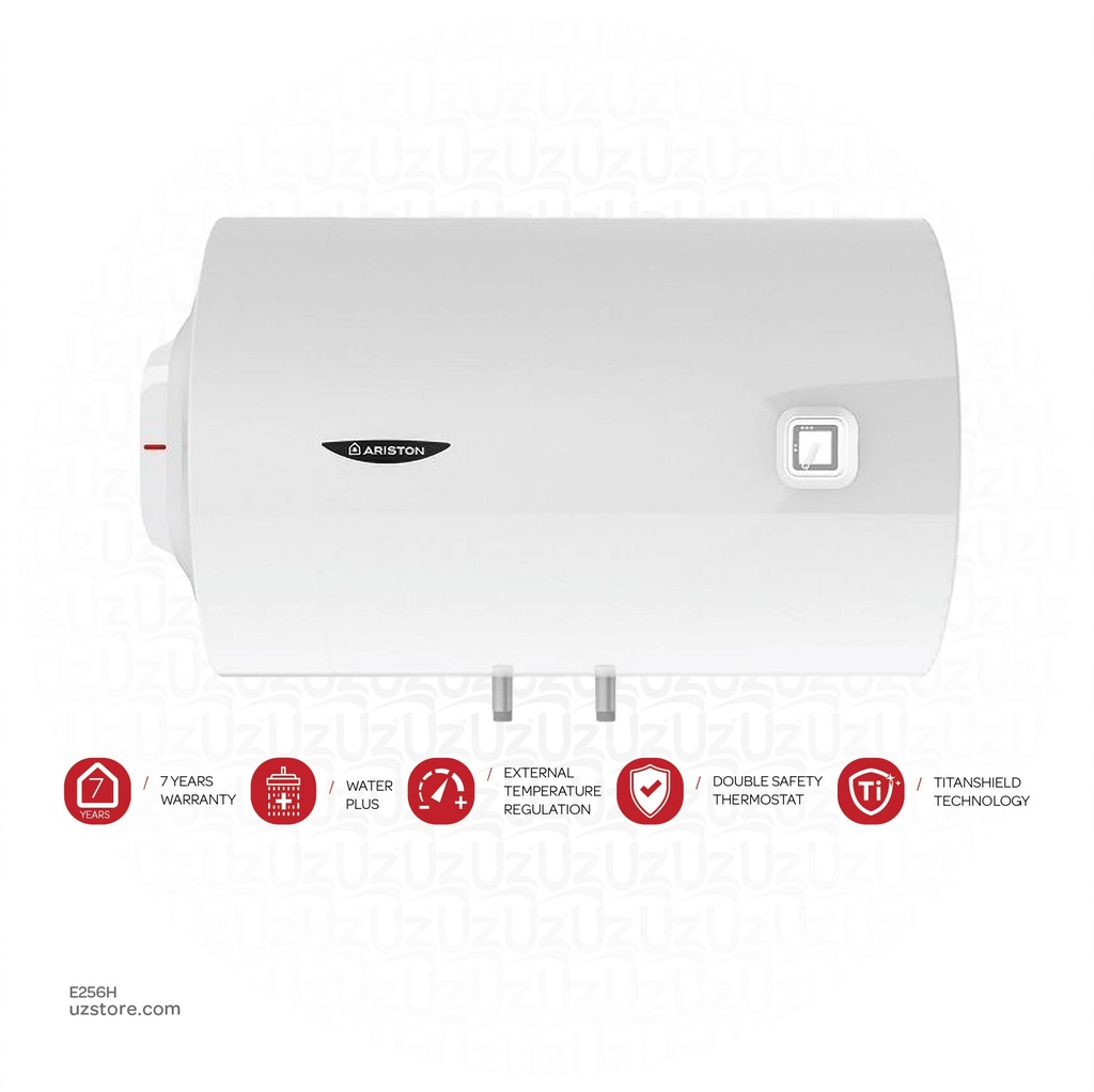 WATER HEATER ARISTON 50Ltr Horizontal Made in Italy
