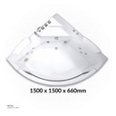 Jacuzzi(Quarter-Circle)ZS-8522 Acrylic bathtub150*150