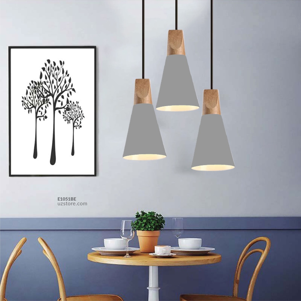 Hanging Light E27 7745/A GREY