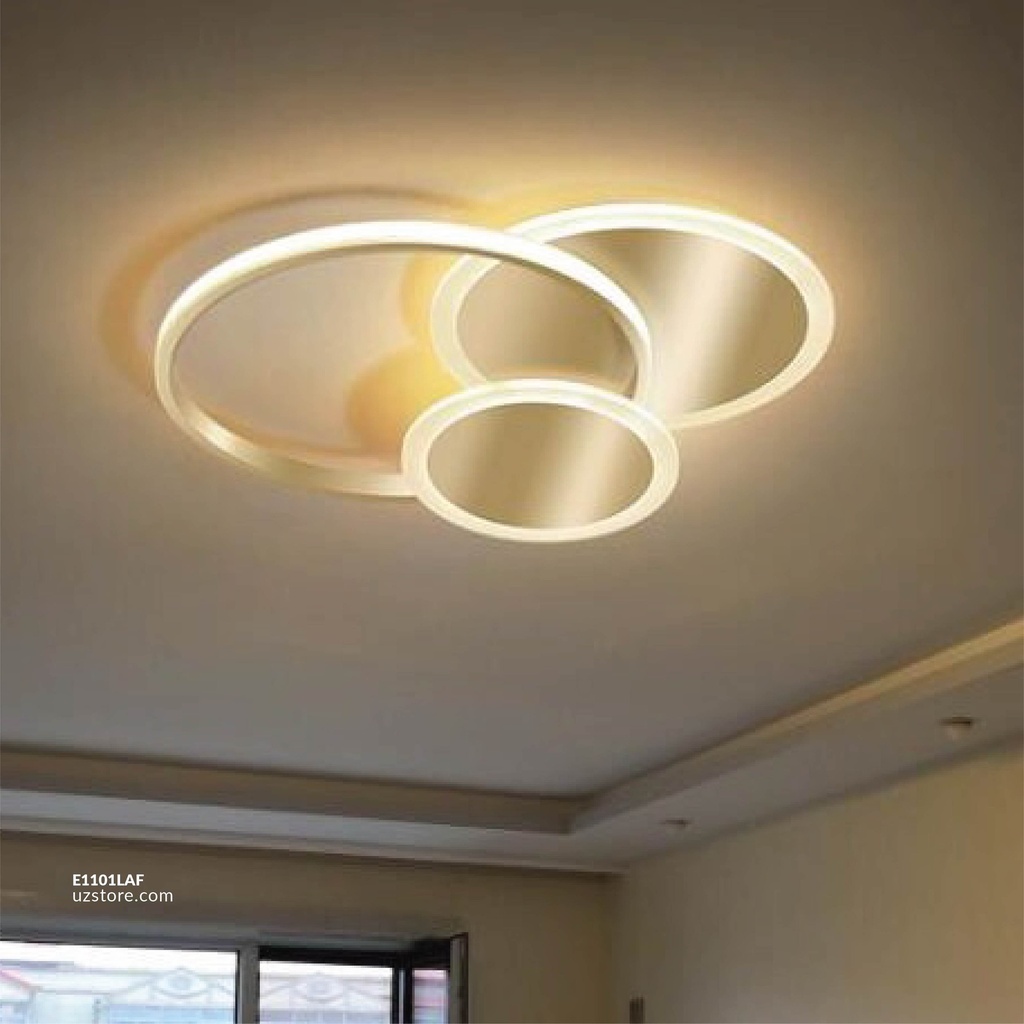 LED Ceiling Light A-08 Gold Frame