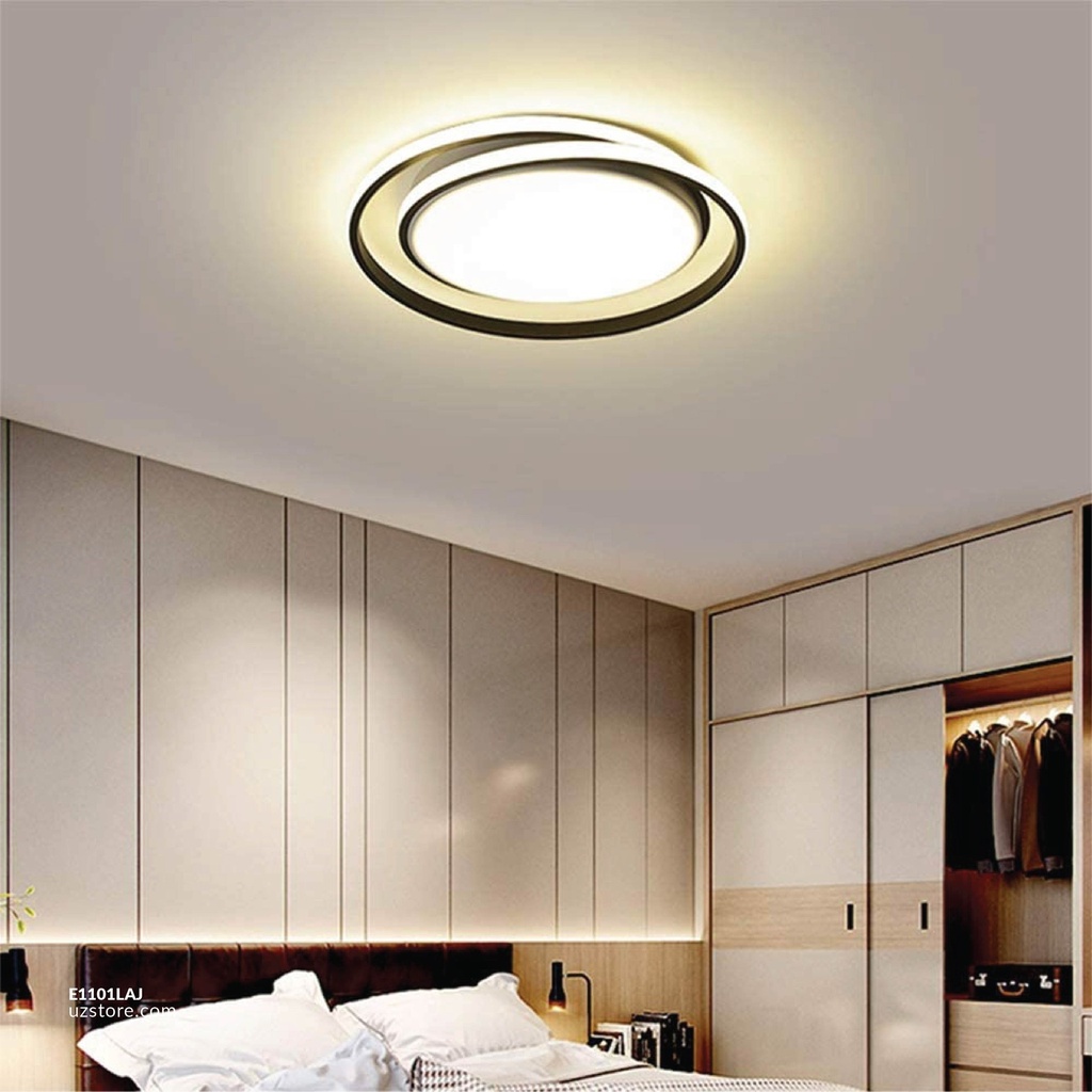 LED Ceiling Light B-01 Gold Frame