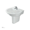 Ideal Standard-Sanremo Wash Basin White 60CM [E7460] & Semi Pedestal White [E7492]