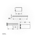 GROHE Rapido SmartBox Universal extension set single-lever mixers , 25 mm , 14048000 , chrome