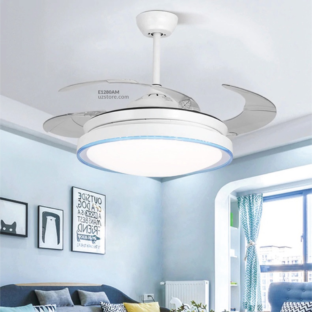 Decorative Fan With LED