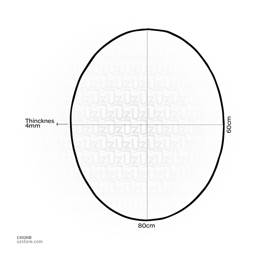 Mirror KH1615 80*60 Thincknes 4mm