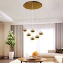 Balls Chandelier 1M - Base 40 cm - 6 Balls 9339/6