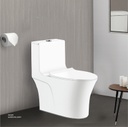 Tornado Siphonic One-piece Toilet S-TRAP 300MM PP seat cover BO-2095