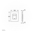 GROHE Skate Cosmopolitan Wall plate , 38732DL0 , brushed warm sunset