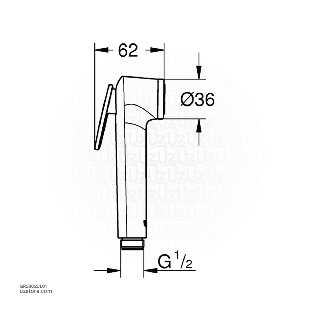 GROHE New Tempesta-F Trigger Spray 28020L01