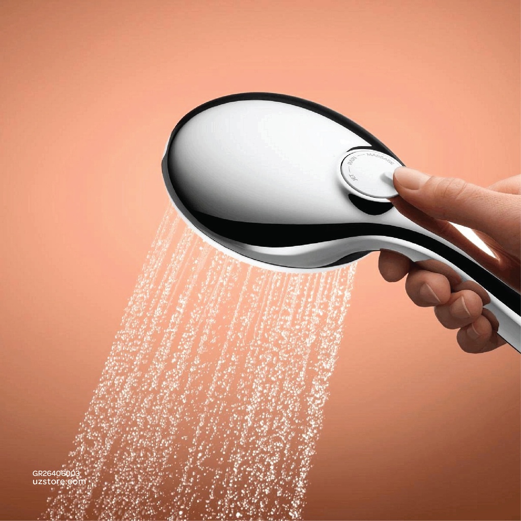 GROHE Tempesta 110 Wall holder set 2 sprays (Rain , Jet) , 26406003 , chrome