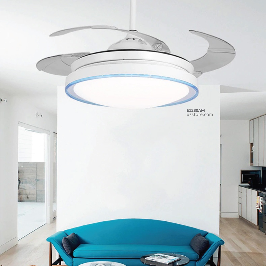 Decorative Fan With LED