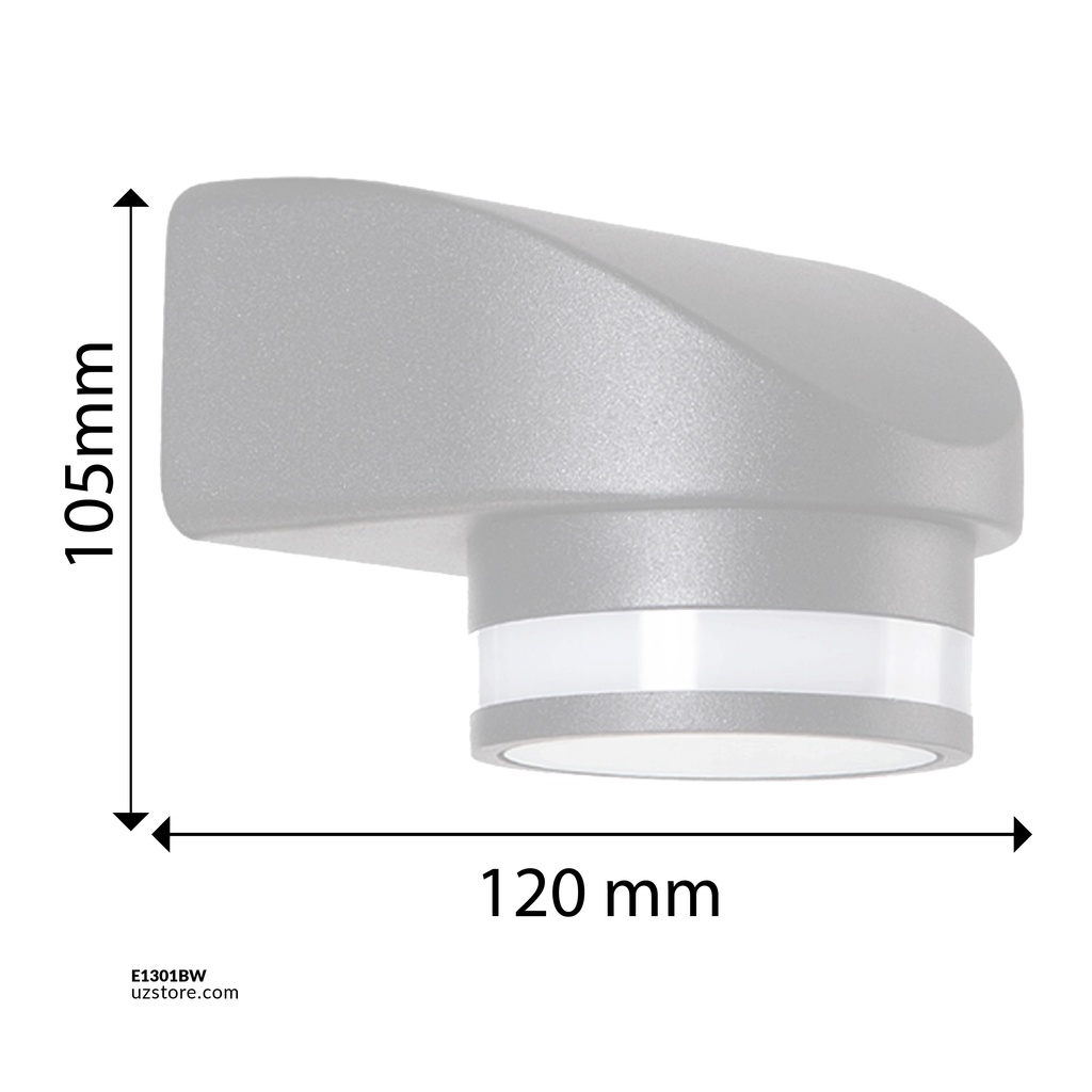 LED Outdoor Wall LIGHT W253-5W WW WHITE