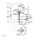 GROHEEurostyle 2015 OHM basin 33558003