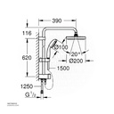 Rain Shower Kit Hand set GROHE NTEMPESTA 27389000