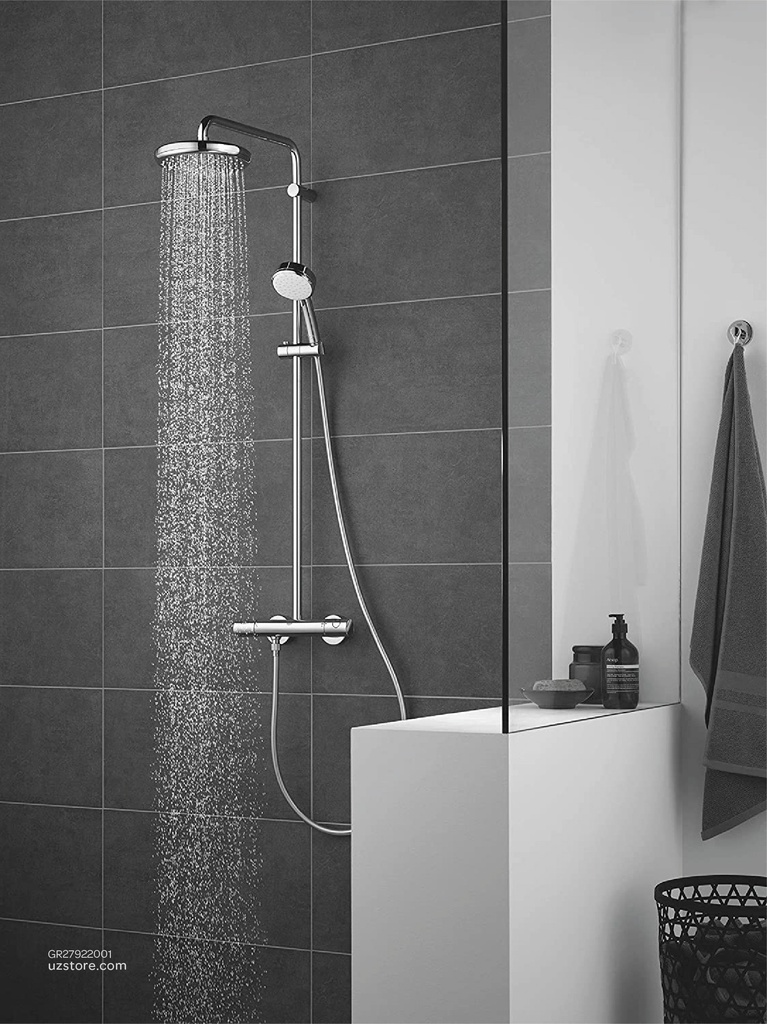 GROHENTempCosmopolitan 210 shower syst.THM 27922001