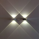 LED Outdoor Wall LIGHT 800-2 WW Silver